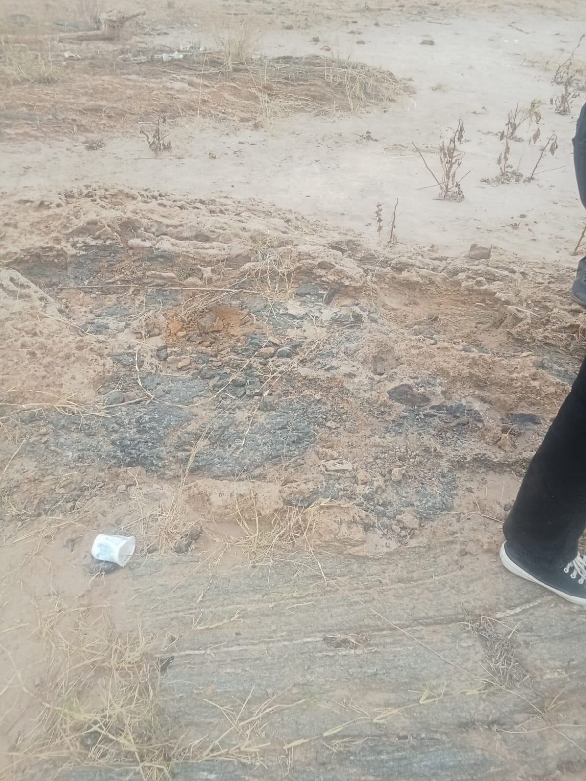 mining ground